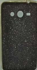 Θήκη TPU για Samsung Galaxy Core 2 glitter black (ΟΕΜ)