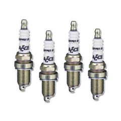 Accel Spark Plug - 14mm Thread - Shorty - .750 in. Reach - 4-Pack