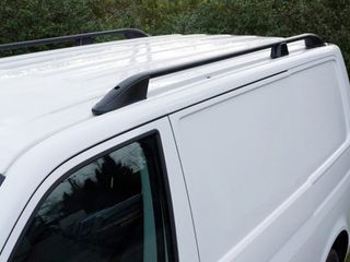 Fiat Doblo 2010+ /OPEL Combo 2010+ Παραλληλες Μπαρες Οροφης Αλουμινιου L1 Μαυρες