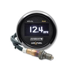 Innovate MTX-OL PLUS: Wideband Air/Fuel OLED Gauge Kit (8 ft.)