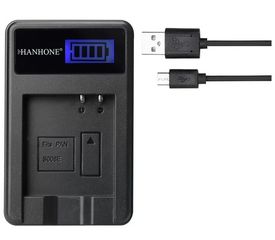 USB Battery Charger με LCD οθονη για Panasonic CGA-S008 DMC-FS3 DMC-FX30 S10 LEICA RICOH