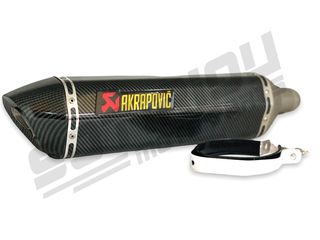 ΤΕΛΙΚΟ ΕΞΑΤΜΙΣΗΣ ΤΥΠΟΥ AKRAPOVIC CARBON ΓΙΑ ΜΗΧΑΝΕΣ 470MM