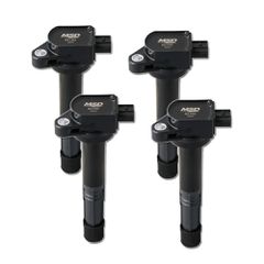 MSD Blaster Coil for Honda/Acura 2.4L (08-17), Black, 4 pack