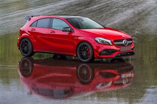 Complete Body Kit suitable for MERCEDES A-Class W176 (2012-2018) Facelift A45 Design ΕΤΟΙΜΟΠΑΡΑΔΟΤΟ-thumb-2