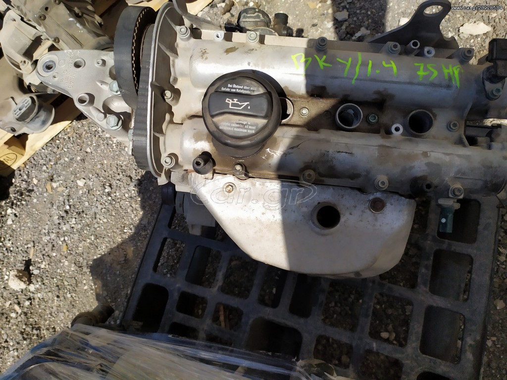 ΚΙΝΗΤΗΡΑΣ BKY SEAT IBIZA/VW POLO/SKODA FABIA 1400cc 75hp