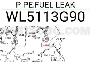 ΣΩΛΗΝΑΣ ΕΠΙΣΤΡΟΦΗΣ MAZDA B2200/B2500 99-05 UN/BT-50 06-10 UN