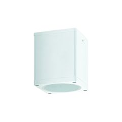 Φωτιστικό σποτ οροφής τετράγωνο GU10 MAX35W 230V AC σε λευκό-matt χρώμα IP65 κατάλληλο για εξωτερικό χώρο