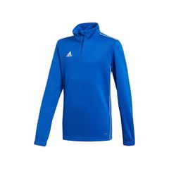 Adidas Παιδική Χειμερινή Μπλούζα Μακρυμάνικη Μπλε Core 18 CV4140