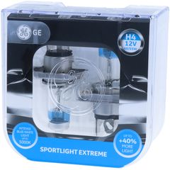 GENERAL ELECTRIC H4 12V SPORTLIGHT EXTREME 5000K +40% ΠΕΡΙΣΣΟΤΕΡΟ ΦΩΣ (50440SUP) 2τμχ