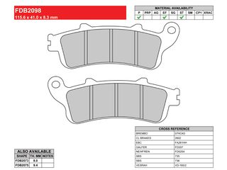 ΤΑΚΑΚΙΑ FERODO FDB2098EF-thumb-1