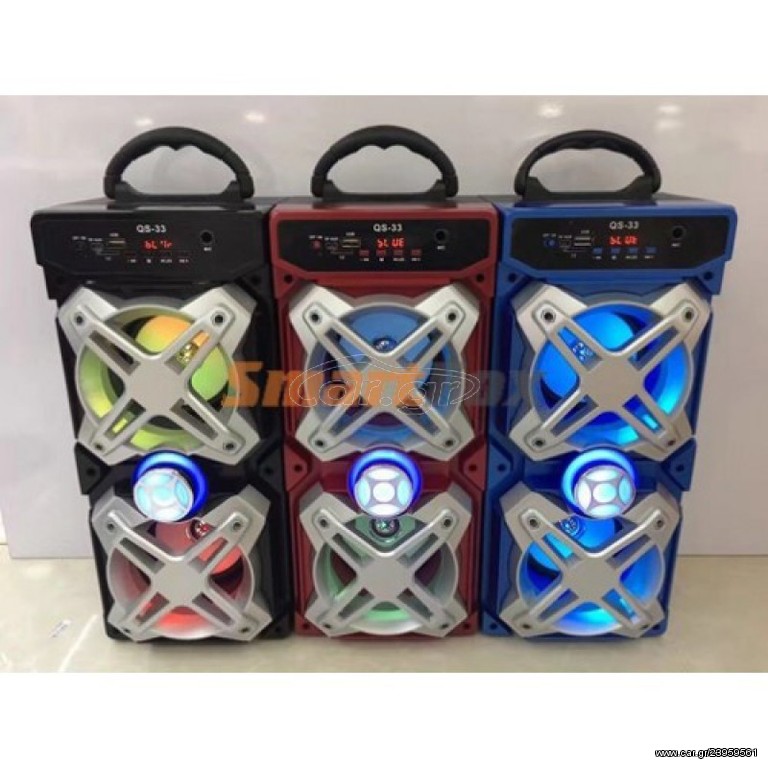 100 WATTS-ΜΙΝΙ-ΚΑΡΑΟΚΕ-MP3-USB / BLUETOOTH MS-222