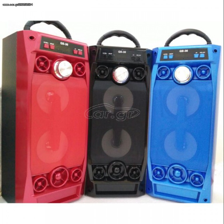 ΙΣΧΥΡΟ ΗΧΕΙΟ QS-36 ΜΕ BLUETOOTH,