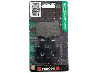 ΤΑΚΑΚΙΑ ΠΙΣΩ PIAGGIO BEVERLY 400-500 / MP3 125-250 / X8 125-200-250 / X9 125-250 FERODO FDB2207EF