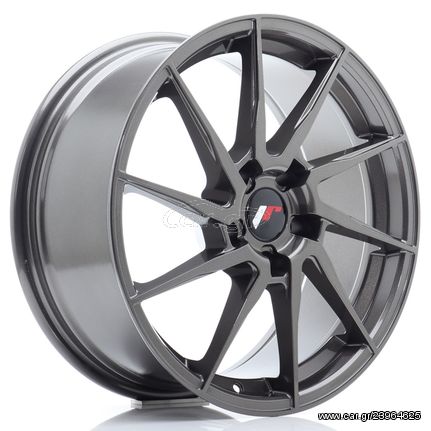 Nentoudis Tyres - JR Wheels JR36 18X8 ET45 5X114 - Hyper Gray