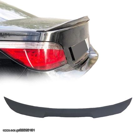 Αεροτομή Πορτ Παγκάζ Για Bmw 5 E60 03-11 M4 Look Lipspoiler Από Πολυουρεθάνη