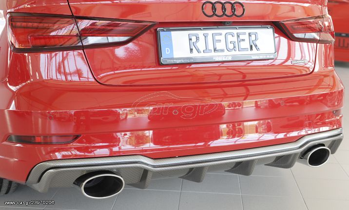 ΠΙΣΩ DIFFUSER RIEGER AUDI A3 S-LINE KAI S3 8V