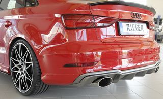 ΠΙΣΩ DIFFUSER RIEGER AUDI A3 S-LINE KAI S3 8V-thumb-1