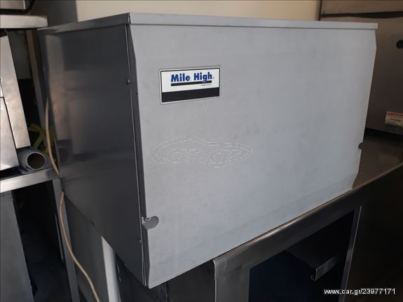 ΠΑΓΟΜΗΧΑΝΗ MILE HIGH 220V 140 KG ,ΚΑΤΑΡΑΚΤΗΣ ΔΙΑΣΤΑΣΕΙΣ 76Χ60Χ51