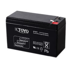 Toyo Μπαταρία Μολύβδου Οξέως 12V 7Ah (UPS) Aca Energy TO127UPS - Λευκό