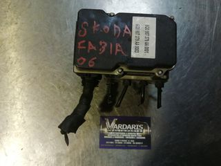 ABS ΜΟΝΑΔΑ BOSCH  WV  POLO IV (10/2001-04/2012)  /  SKODA FABIA I <6Y2,6Y3,6Y5>  (10/1999-03/2008)  ΚΩΔ. 6Q0 614 117 Q , 6Q0 907 379 AA 0001 , 0 265 231 426 , 0 265 800 363 , 6Q0 907 379 AA 0003