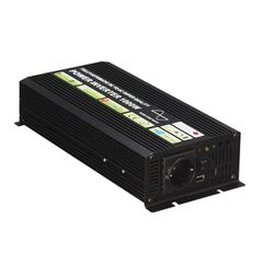 Inverter - μετατροπέας καθαρού ημιτόνου 1000W 12VDC