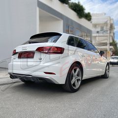 AUDI A3 8V 16-20  REAR DIFFUSER look S3 / ΠΙΣΩ ΣΠΟΙΛΕΡ-thumb-11