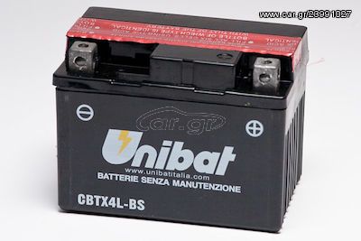 ΜΠΑΤΑΡΙΑ UNIBAT  YTX4L-BS 12V