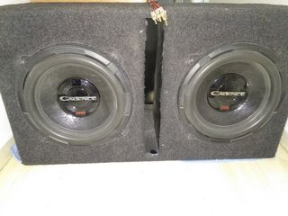 Eνισχυτης Dragster DAF 3001 / 2  CADENCE ZRS12-600D4 ZRS DVC SUBWOOFER 12″+Κουτα με καλωδιωση