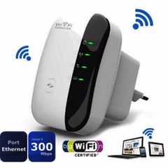 Ενισχυτής WiFi Repeater Πρίζας 300Mbps 802.11- Wifi Repeater Wireless-N AP Range Signal Extender Booster