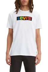 Levi's® Rainbow box tab logo t-shirt white Ανδρικό - 22491-0538
