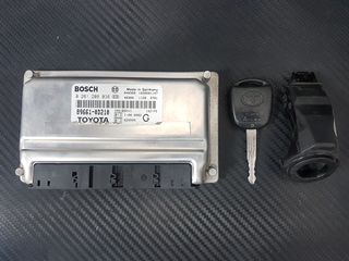 TOYOTA YARIS 1.0 ΣΕΤ, BOSCH 0261208036, 89661-0D210, 1SZ-FE