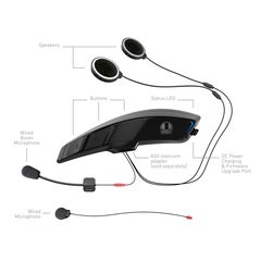 AGV ARK INTERCOM ενδοεπικοινωνία bluetooth-thumb-1