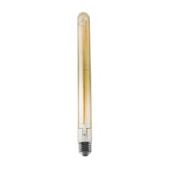 Διακοσμητική λάμπα led T30 300mm σωλήνας E27 6W ντιμαριζόμενη 230V 2700k θερμό λευκό φως 760lm με μελί κάλυμμα