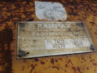Οδοστρωτήρες Rammax 1991-thumb-2