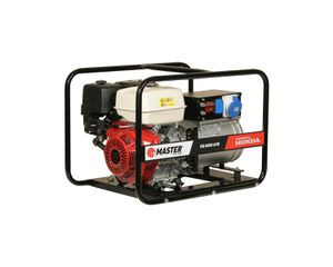 Γεννήτρια βενζίνης μονοφασική MASTER HONDA HG 8000E AVR με μίζα και μπαταρία 389cc / 7.4kVA