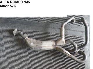 ALFA ROMEO 145 1.3 1.6 8V ΣΩΛΗΝΑ ΕΞΑΤΜΙΣΗΣ 60611576  !!! ΜΙΚΡΟ ΧΤΥΠΗΜΑ !!!