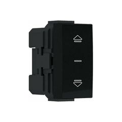 Μπουτόν ρολλω΄ν MODYS σε ανθρακί χρώμα 10A 250VAC IP20 ενός στοιχείου δύο επαφών