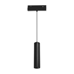Mαγνητικό φωτιστικό LED OSRAM σε μαύρο ματ χρώμα 48V DC 9W θερμό χρώμα φωτός 3000K 950lm 36° & διάσταση Φ50x220mm