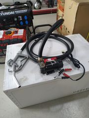 ΚΙΤ DPDC/40/12V      Αντλία πτερυγιοφόρα πετρελαίου με BYPASS 12V 40lit με μάνικα, λαστιχο 4 μετρα και καλώδια παροχής            -thumb-3