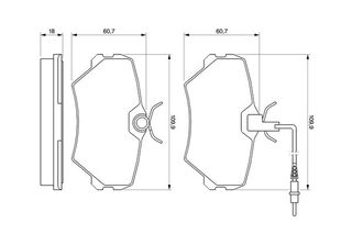 ΤΑΚΑΚΙΑ RENAULT LAGUNA Ι -ABS - 0986424217