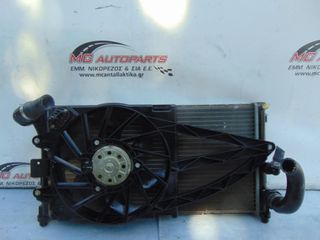 Ψυγείο  Κομπλέ  FIAT PANDA (2003-2014)     νερού, aircondition και βεντιλατέρ μονό σε πλαίσιο