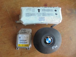 BMW E46 COMPACT 316-318-320 01'-05'  Αερόσακοι-AirBags-Ταμπλό