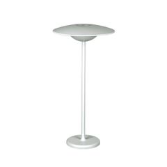 Φωτιστικό επιτραπέζιο LED SMD με μπαταρίες 2W θερμό χρω΄μα φωτός 3000Κ 260LM δέσμης 83° σε λευκό χρώμα κατάλληλο για εξωτερικό χώρο IP54