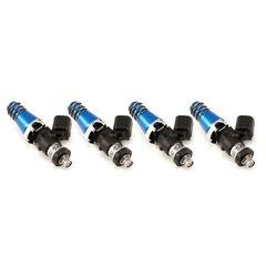 Injector Dynamics ID1700x, 11mm (blue) adaptors, -204 lower cushions (remove lower o-ring retainer) Set of 4.