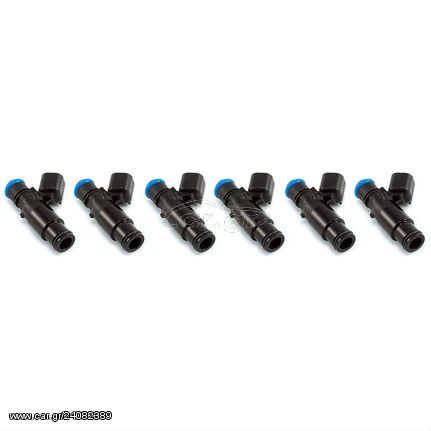 Injector Dynamics ID2000,14mm (black) BOTTOM adaptor.  Set of 6.