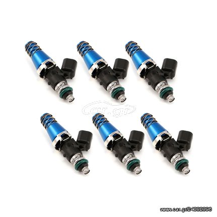 Injector Dynamics ID2000,11mm (blue) adapters. 14mm bottom o-ring, machine o-ring retainer to 11mm.  Set of 6.