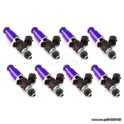 Injector Dynamics ID2000, 14mm (purple) adapter top.  Set of 8.