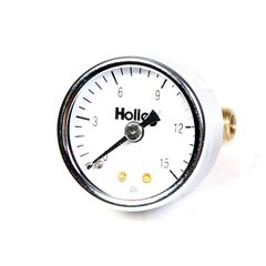 Holley Mechanical Fuel Pressure Gauge 0-15 PSI