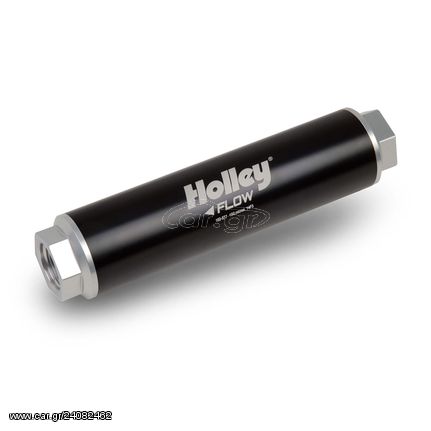 Holley 460 GPH VR Series Billet Fuel Filter, 100 Micron