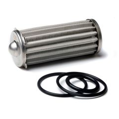 Holley Fuel Filter Element and O-ring Kit, 260 GPH